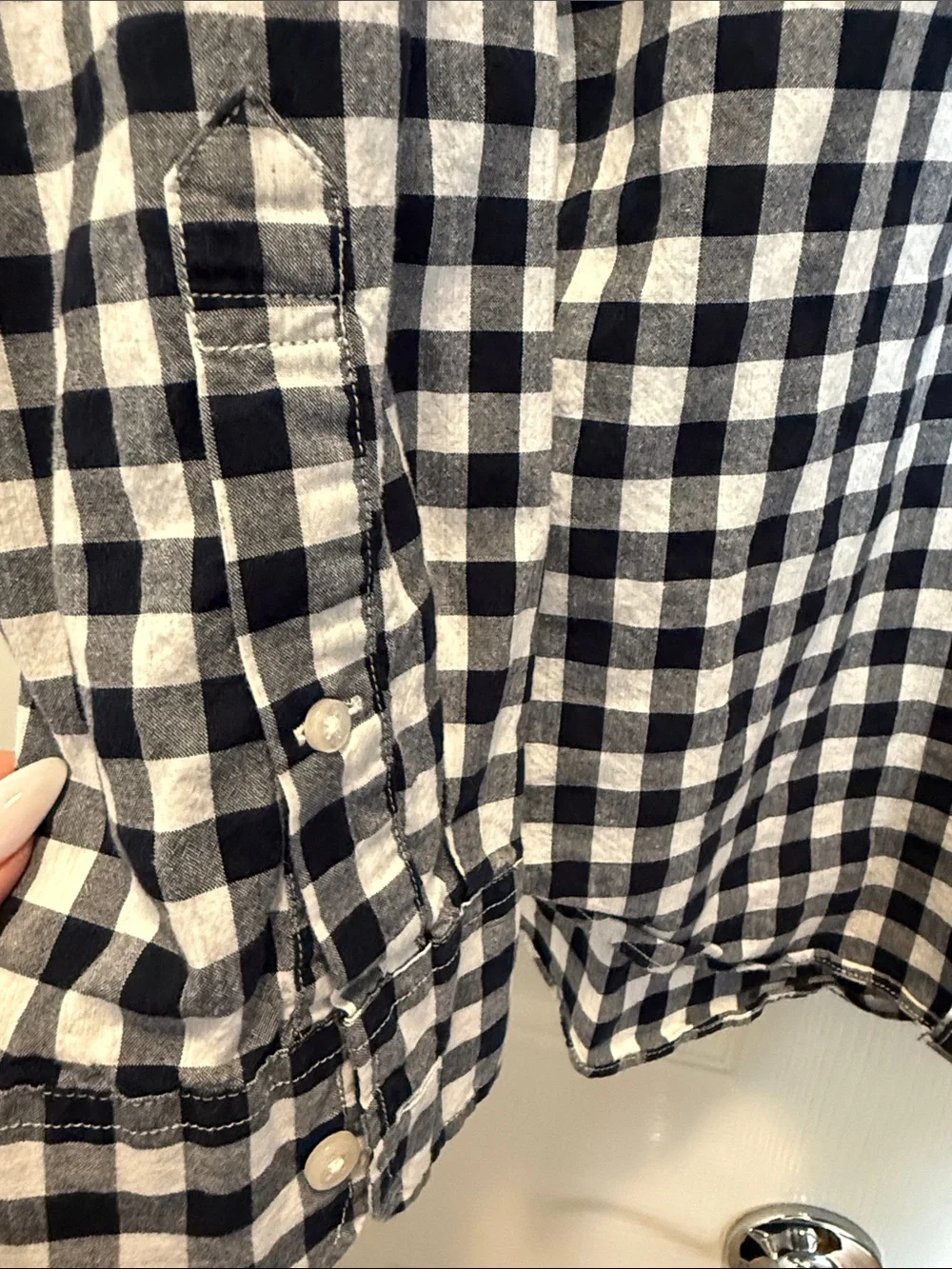 J. Crew black white